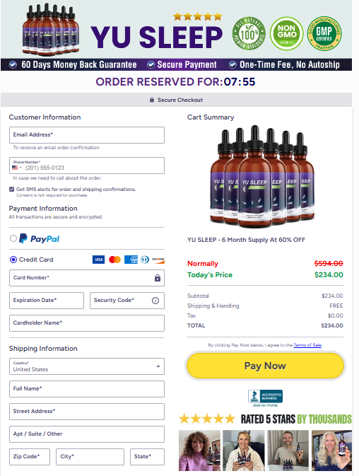 Yu Sleep payment method